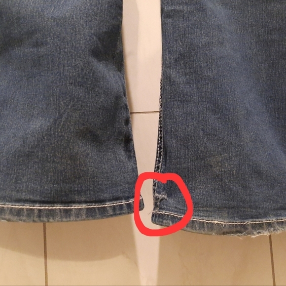 Women's Love Indigo Jeans size 16 good used condition, one flaw pictured - Picture 9 of 12